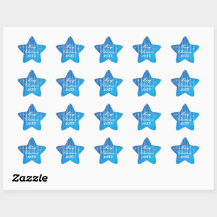 Be Merry and Shine Bright Sticker