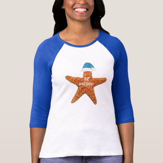 Be Merry Beach Christmas Women's T-Shirt