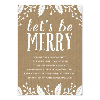 holiday party invitations