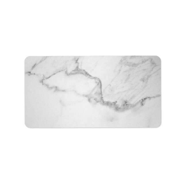 Be Merry Marble Address Label (Front)