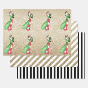 BE Merry Wrapping Paper Sheets 