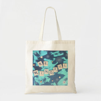 Be Mindful Tote..Inspirational..Cute Gift..Mindset Tote Bag