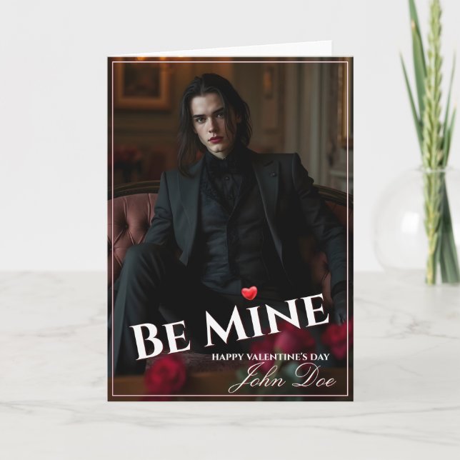 Be Mine – A Quiet Valentine’s Promise Card (Front)