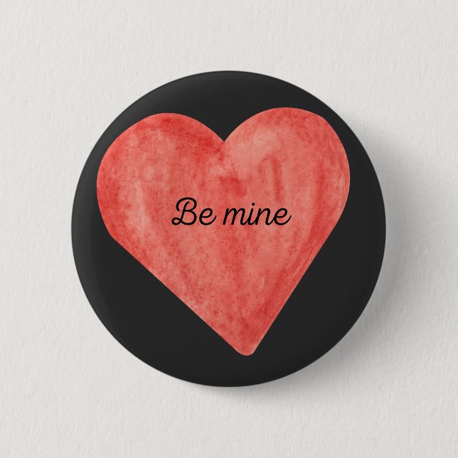 Be mine button (Front)