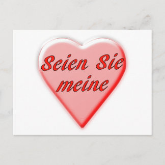 Be Mine card