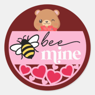 Be Mine  Classic Round Sticker