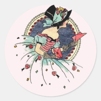 Be Mine Classic Round Sticker