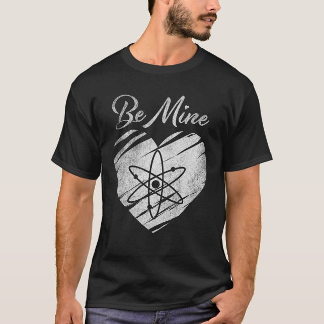 Be Mine Cosmos ATOM Coin Valentine Crypto Token HO T-Shirt (Front)