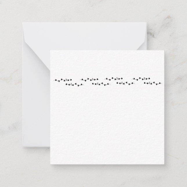 BE MINE - Cute Personalized Modern Valentine's  Card (Back)