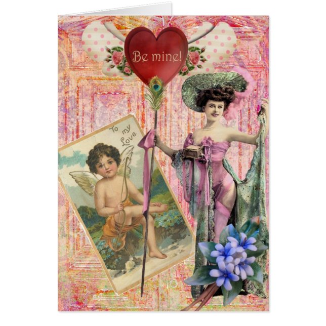 Be Mine Digital Collage (Front)