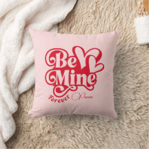 Be Mine Forever Personalized Romantic Retro
