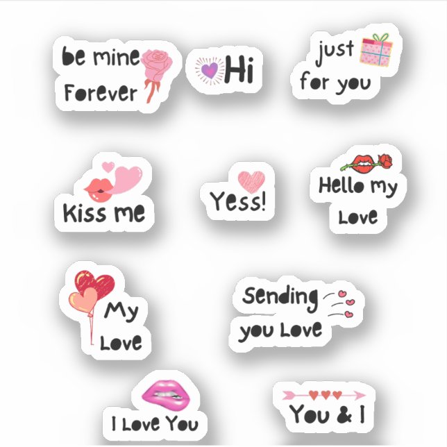 Be Mine forever, Valentine's cute aesthetic quote  (Front)