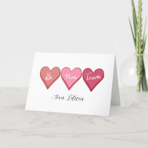 Be Mine Forever Valentine's Day Holiday Card