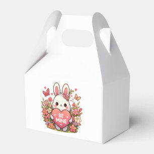 be mine ,funny rabbit valentine love favor box