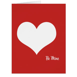 Be Mine Giant Valentine's Day Card