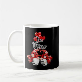 Be Mine Gnome Ladybug Valentines Day For Couple Coffee Mug