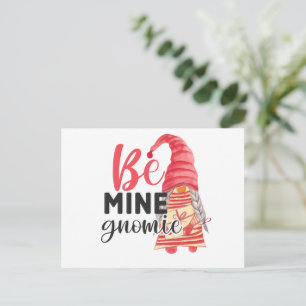 Be Mine Gnome Postcard