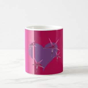 Be Mine Heart Design Coffee Mug