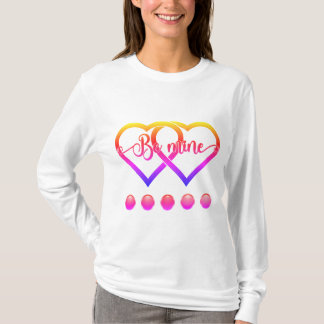 Be mine. Hearts Valentine'S Love T-Shirt