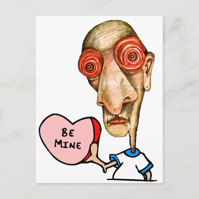 Be+Mine Insomniac Postcard (Front)