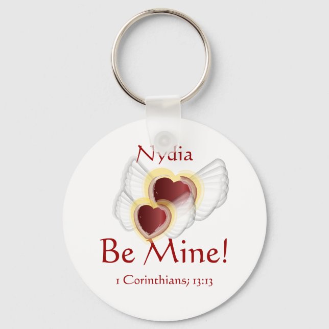 Be Mine Key Chain - Customized (Front)