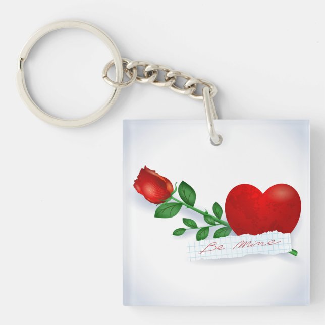 Be mine keychain (Front)