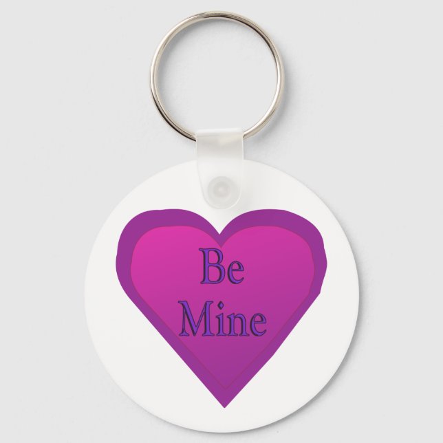 Be Mine Keychain (Front)