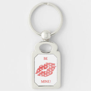 Be Mine Lips Keychain