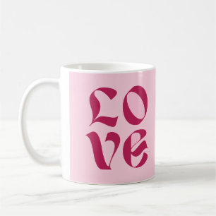 BE Mine Love in Pink Color  Coffee Mug
