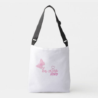 Be Mine Pink Butterfly Valentine's Day Tote Bag