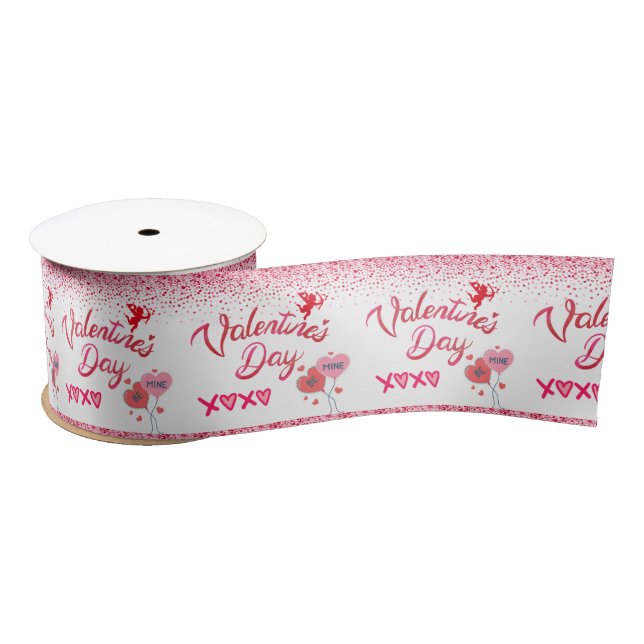 Be Mine Ribbon Satin Ribbon (Spool)
