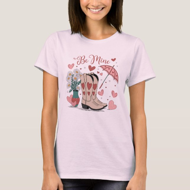 Be Mine – Romantic Valentine's Day T-Shirt (Front)