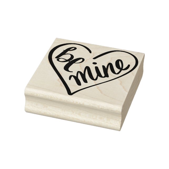 Be Mine Rubber Stamp (Stamp)