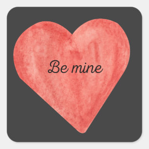 Be mine sticker 