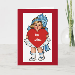 Be Mine Valentine Holiday Card