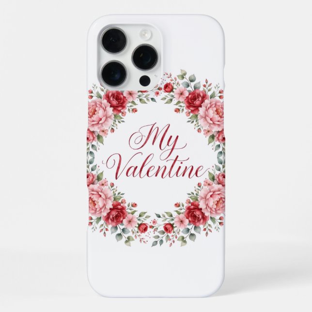 Be Mine Valentine iPhone 16 Pro Max Case (Back)