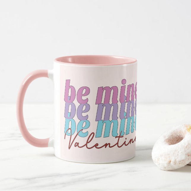 Be Mine Valentine Mug (With Donut)