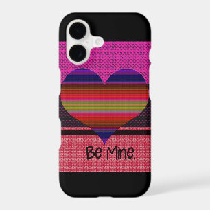 Be Mine Valentine Rainbow Heart