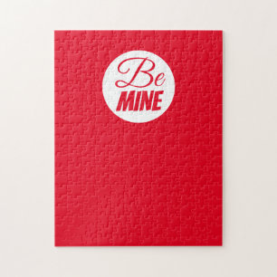 Be Mine Valentine Red Frustrating Jigsaw Puzzle
