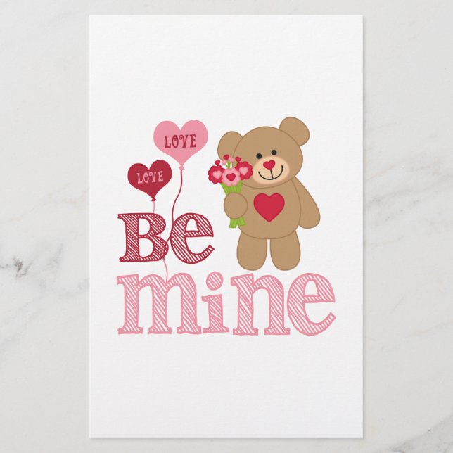 Be Mine Valentine Teddy (Front)