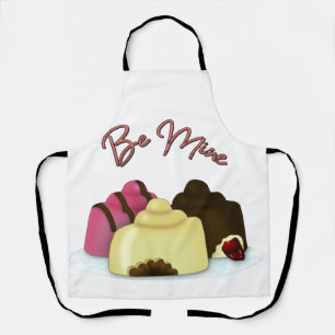 Be Mine Valentine's Day Candy Apron