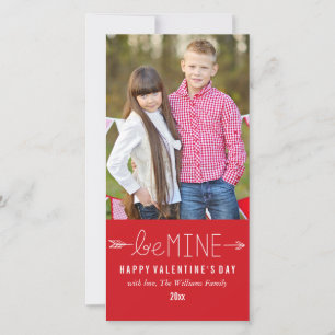 Be Mine   Valentine's Day Photo Cards