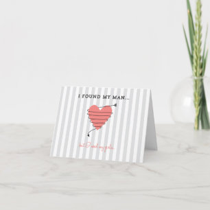 Be My Bridesmaid Card
