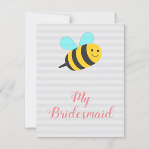 Be My Bridesmaid Invitation