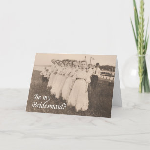 Be my Bridesmaid? Invitation