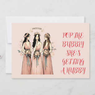 be my bridesmaid save the date