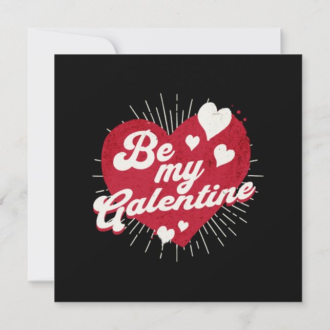 Be My Galentine Invitation (Back)