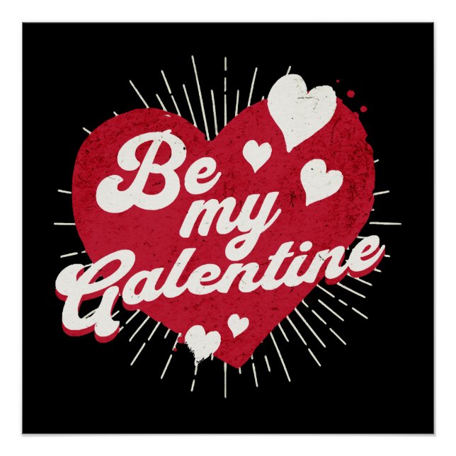 Be My Galentine Poster (Front)