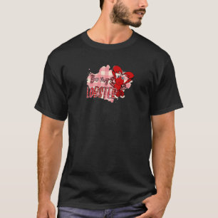 Be My Lobster Smiling Lobster Makes Heart Cute Val T-Shirt