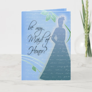 Be my Maid of Honour? Invitation